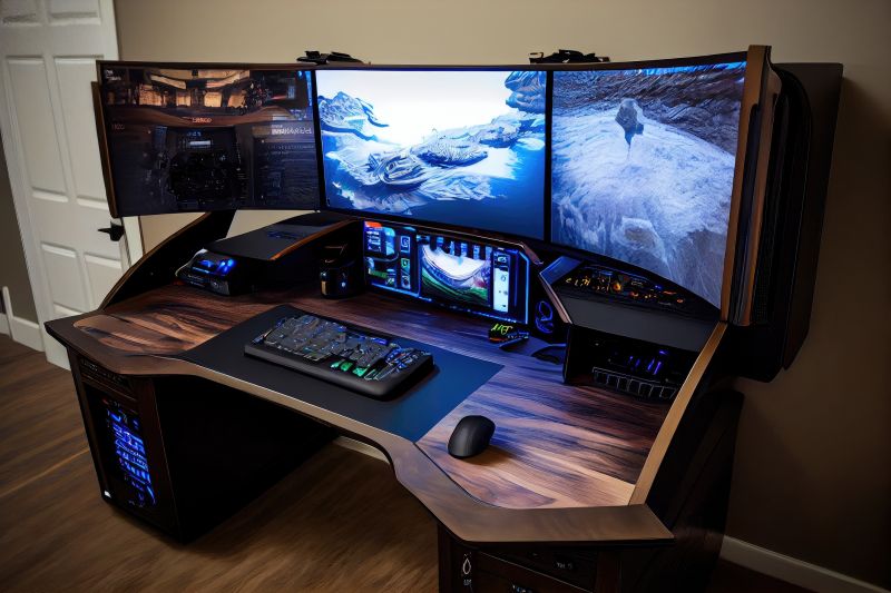 Built In Desk Installation in Woodbridge, VA