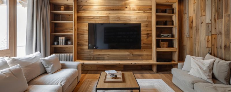 Custom Bookcase Installation in Woodbridge, VA