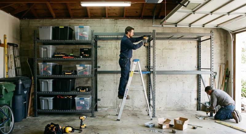 Garage Organizers Installation