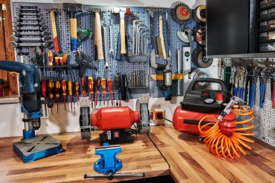 Garage Tool Rack Installation in Leesburg, VA